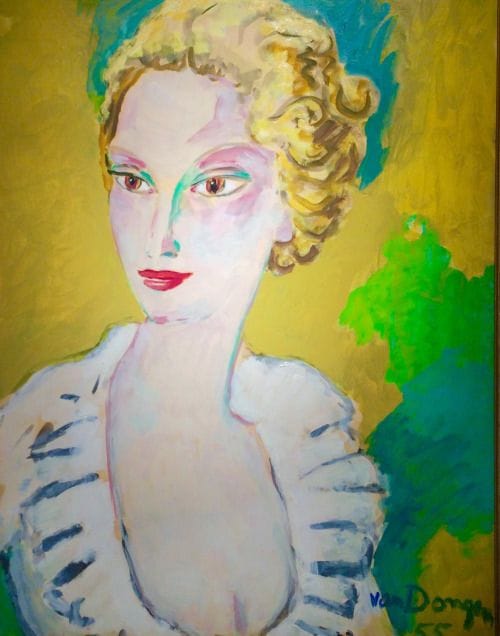 Artwork Title: Portrait of madame Agnelli / Dame Jaune