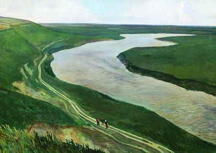Artwork Title: Kursk. River Tuskar