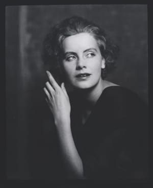 Artwork Title: Portrait photograph of Greta Garbo