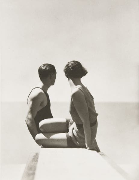 Artwork Title: Divers, Horst And Model, Swimwear By A.J. Izod