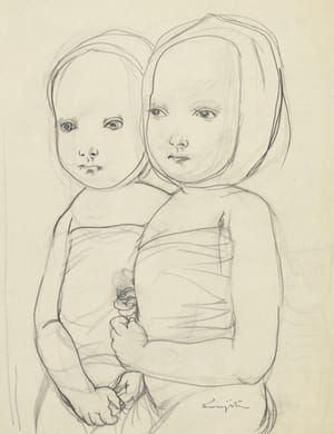 Artwork Title: La Jumelles (The Twins)