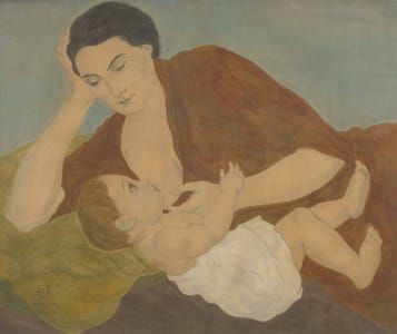 Artwork Title: Mère et enfant