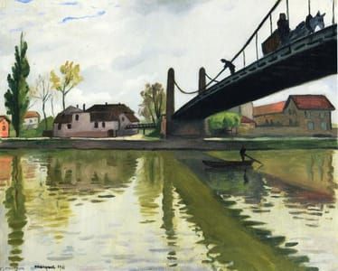 Artwork Title: Le pont de Conflans
