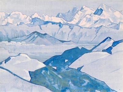 Artwork Title: Himalayan Series: Everest Range