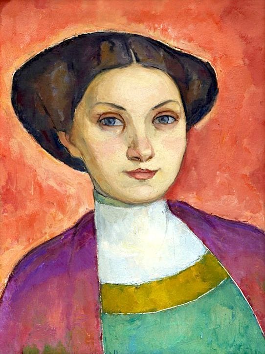 Artwork Title: Portrait of Ms. Svea Cervin