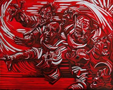 Artwork Title: Linocut