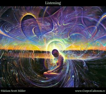 Artwork Title: Listening