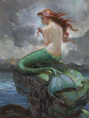 Artwork Title: The Little Mermaid - At Odds with the Sea