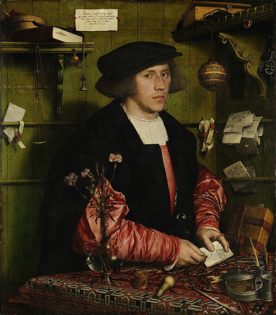 Artwork Title: Portrait of the Merchant Georg Giese