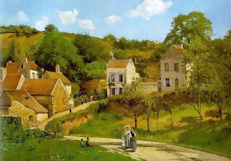 Artwork Title: The Hermitage At Pontoise