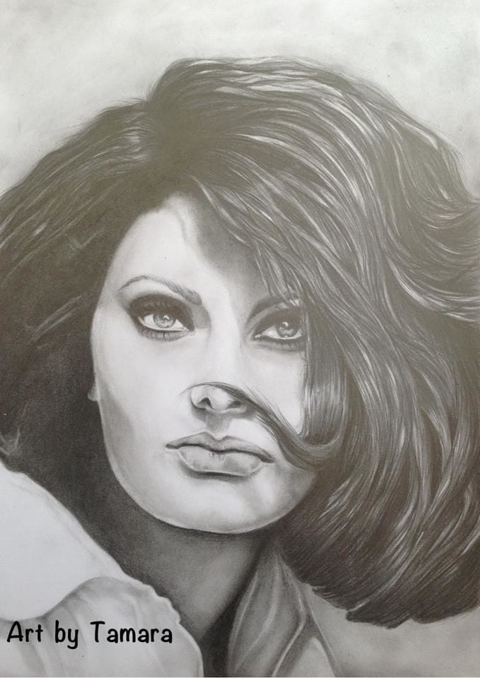 Artwork Title: Sofia Loren