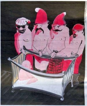 Artwork Title: The Santas