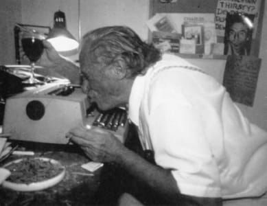 Portrait of charles bukowski on Craiyon