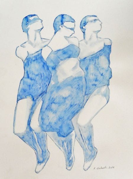 Artwork Title: Une Nuance De Bleu