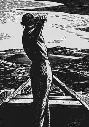Artwork Title: illustration for Herman Melville’s Moby Dick,  1930