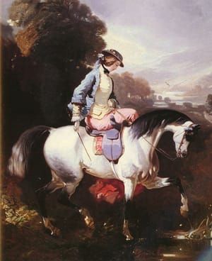 Artwork Title: An Elegant Equestrienne