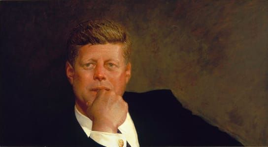 Artwork Title: Portrait of JFK
