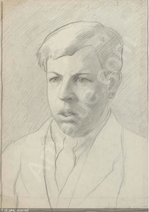 Artwork Title: Portrait of Gilbert Spencer