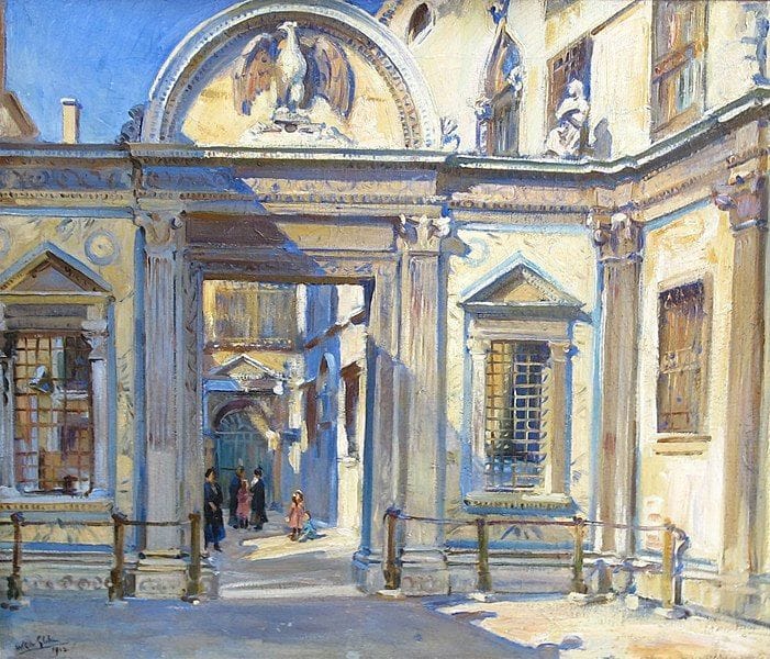 Artwork Title: A Venetian Doorway