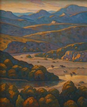 Artwork Title: Riverbed Oil