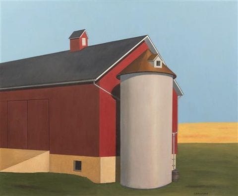 Artwork Title: Smith Silo, Exton–1937