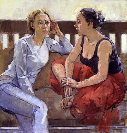 Artwork Title: Conversation (Maria And Mary)