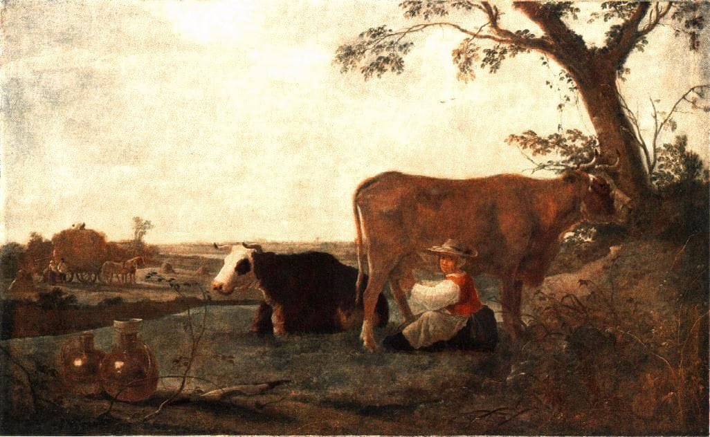 Artwork Title: The Dairy Maid