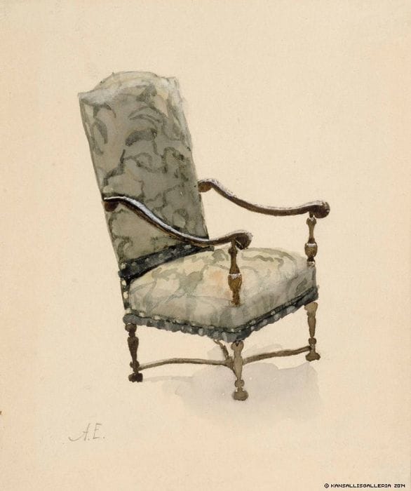 Artwork Title: Baroque Chair
