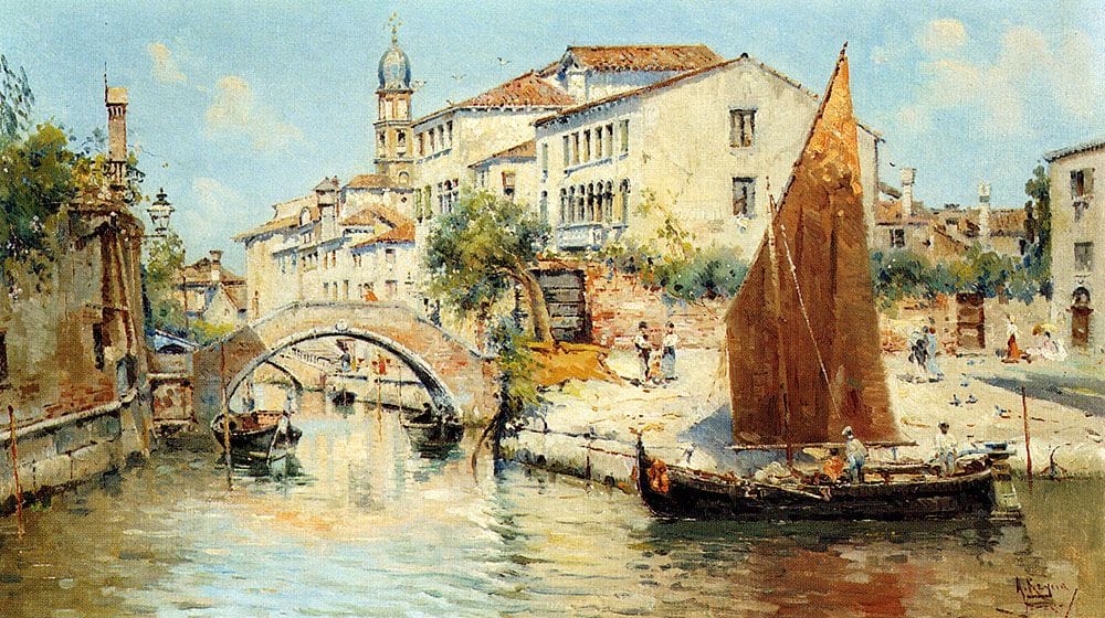 Artwork Title: Canal Scenes