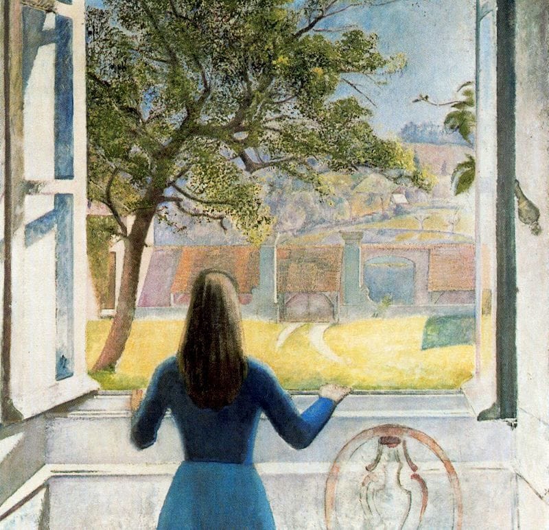 Artwork Title: Young Girl at the Window