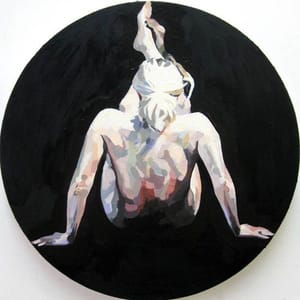 Artwork Title: Nude in Circle ii