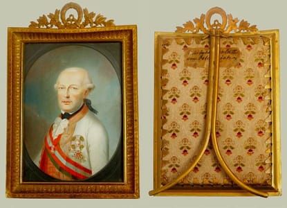 Artwork Title: Miniature Portrait of Leopold II