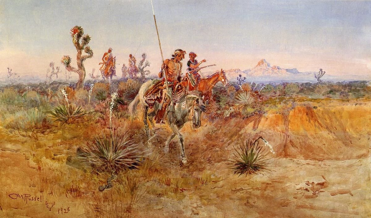 Artwork Title: Navajo Trackers