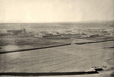 Artwork Title: Distant View Of Santa Fe, New Mexico In 1873