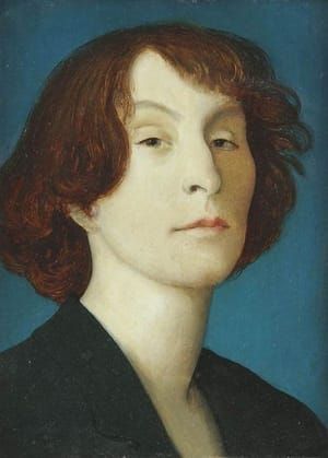 Artwork Title: Portrait of a Woman with Auburn Hair