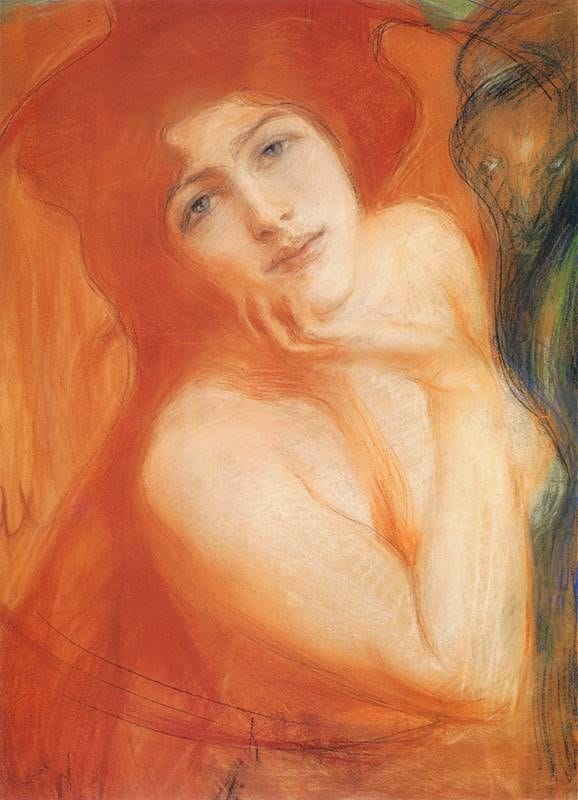 Artwork Title: Rudowłosa (Redhead), c.1899