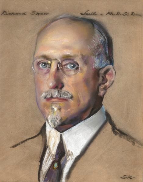 Artwork Title: Richard Swann Lull - Director of Peabody Museum ,1922