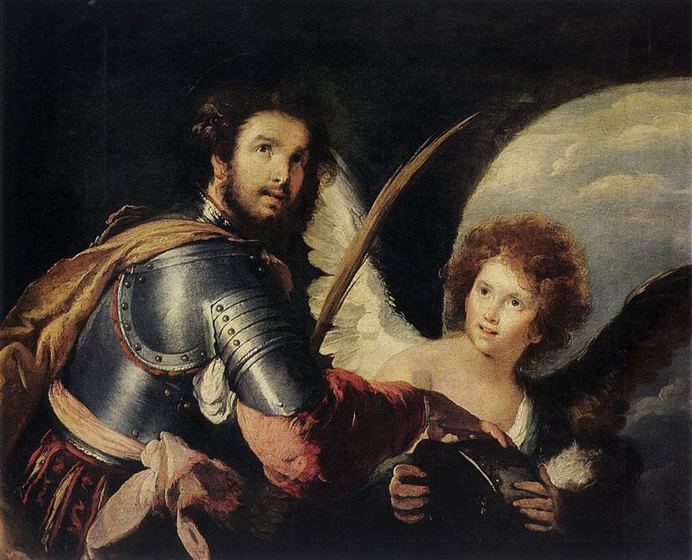 Artwork Title: St Maurice And The Angel