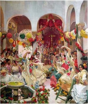 Artwork Title: El Baile - Sevilla (The Dance - Seville)