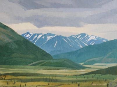 Artwork Title: Kluane Front Range, Yukon