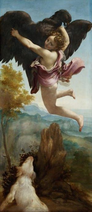 Artwork Title: Ganymede Abducted by the Eagle
