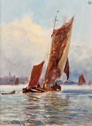 Artwork Title: Sailing