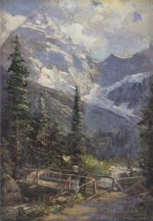 Artwork Title: Mt. Sir Donald Glacier B.C