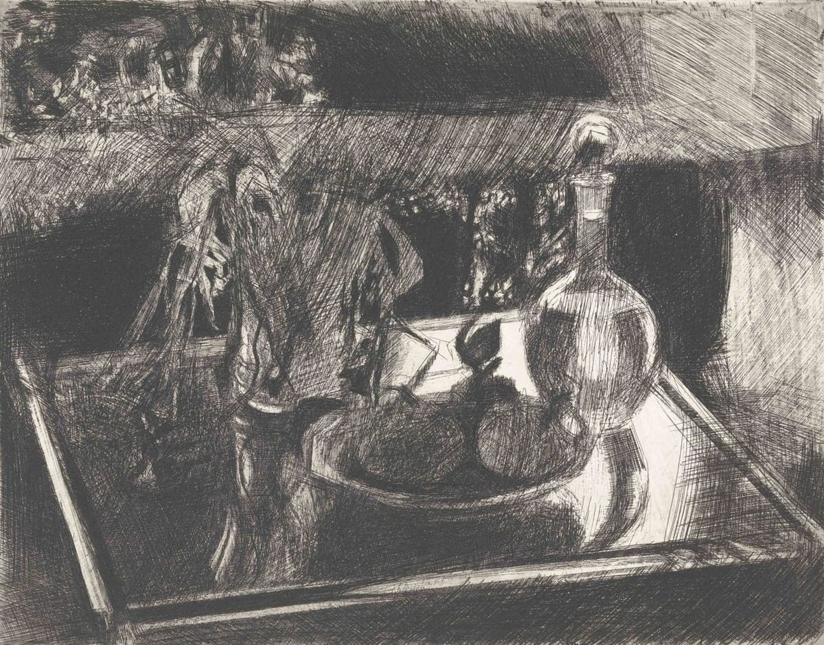 Artwork Title: Стекло на стекле (Glass on Glass) 1980
