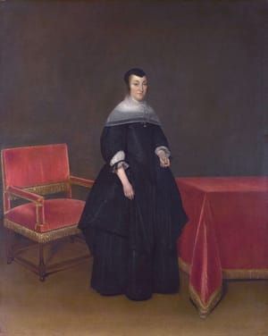 Artwork Title: Portrait of Hermana von der Cruysse