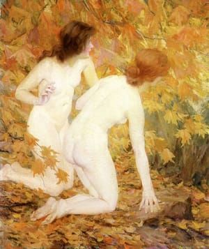 Artwork Title: Nymphs in the Autumn Woods