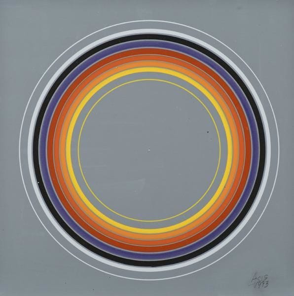 Artwork Title: Cercles concentriques