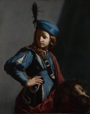 Artwork Title: David With The Head Of Goliath