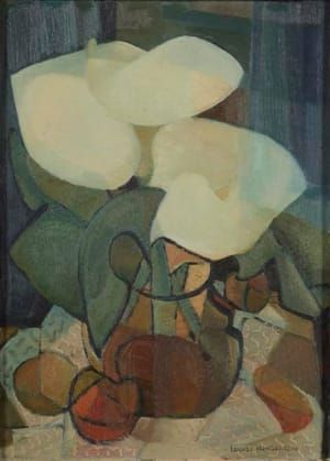 Artwork Title: Still Life with Arum Lilies