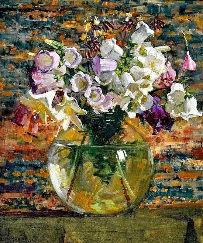 Artwork Title: Lilies and Bells